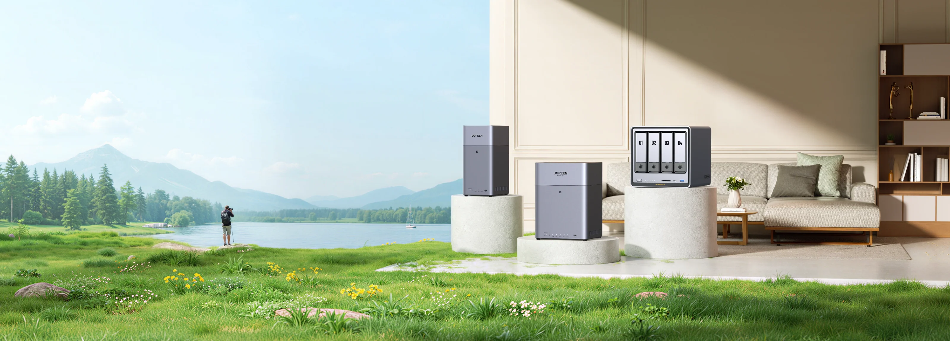 Maîtrisez vos données avec UGREEN